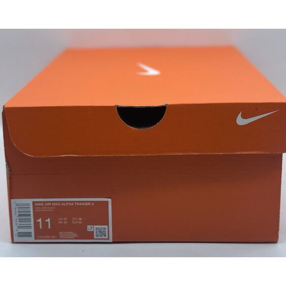 NEW Nike Air Max Alpha Trainer 4 Grey Training Shoes CW3396-001 Men's Size Multi - Picture 7 of 7